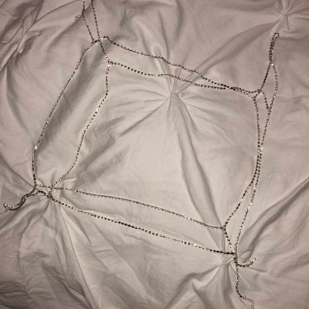 Silver Waist/leg chain - Picture 5 of 6